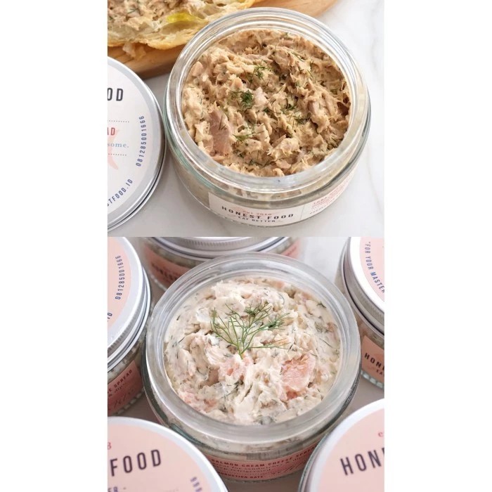 

Selai Roti Premium Bundling/Tuna Mayo Spread & Salmon Cream Cheese/Selai Roti/Selai Ikan/Olesan roti