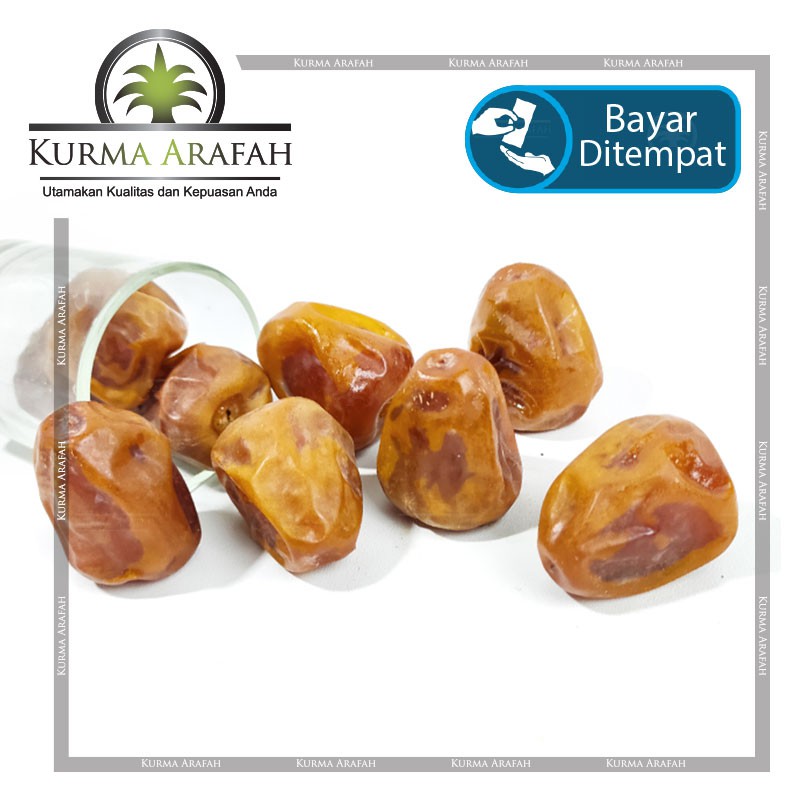 Kurma Sukari 1 kg Kurma Sukari Lembut Sukkari Ori