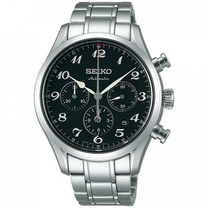 Seiko Presage SARK009 Automatic Chronograph Black Dial ORIGINAL bergaransi