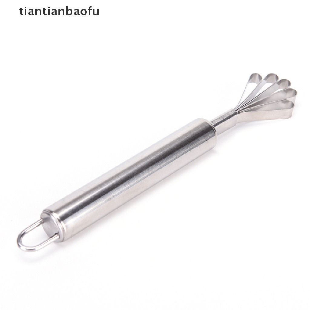 [tiantianbaofu] Stainless Kitchen Fruit Tools Coconut Shaver Kitchen Fish Clean Scales Tools Boutique