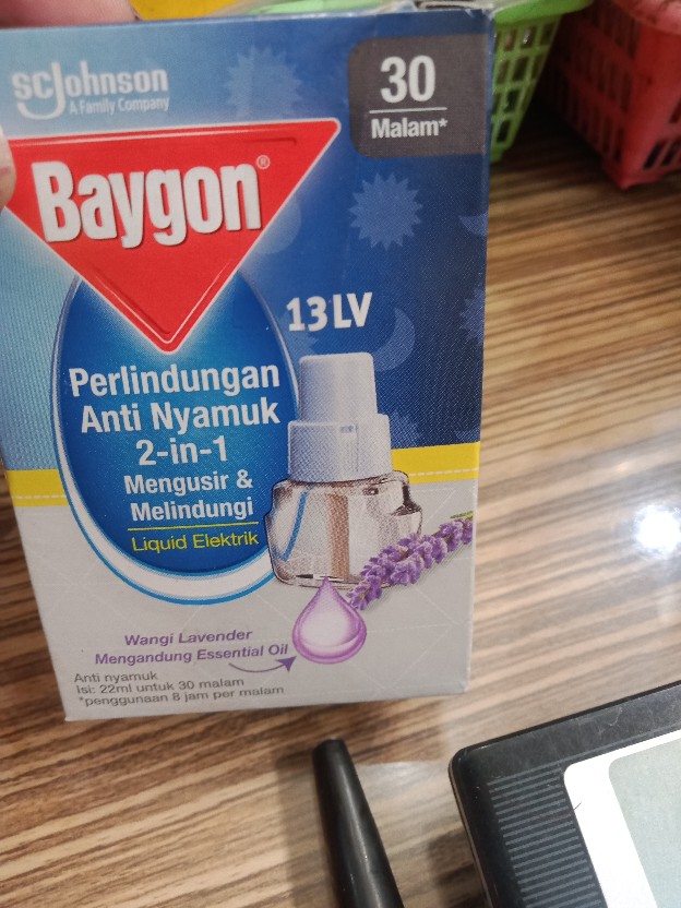 Baygon Liquid Electric Refill Lavender 22 Ml