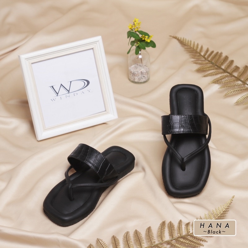 Winday HANA Sandal Wanita Platform croco