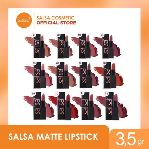 Salsa Matte Lipstick / Lipstik