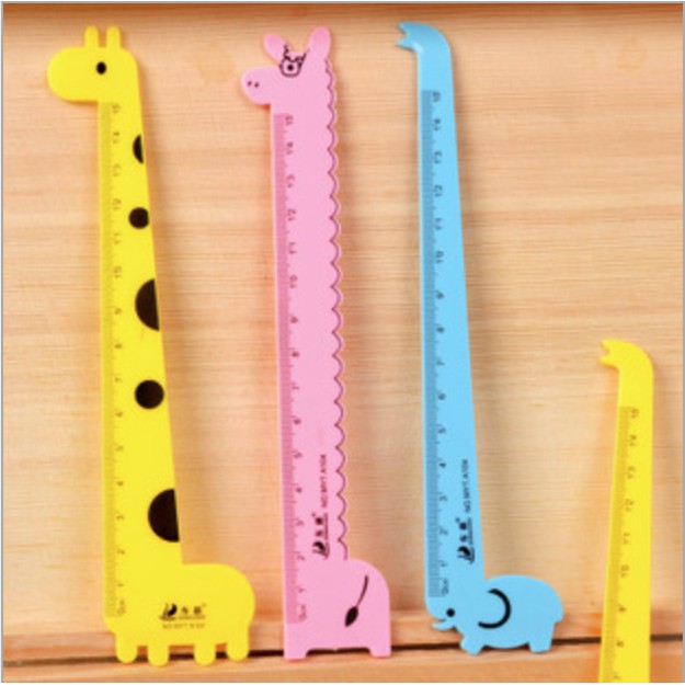 

Penggaris Plastik Motif Jerapah ukuran 15 cm