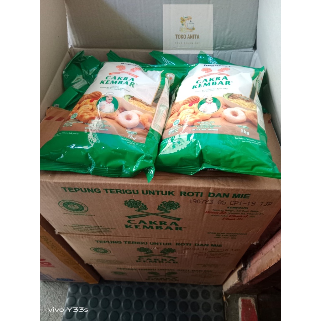 

TERIGU CAKRA KEMBAR PREMIUM 1 KG