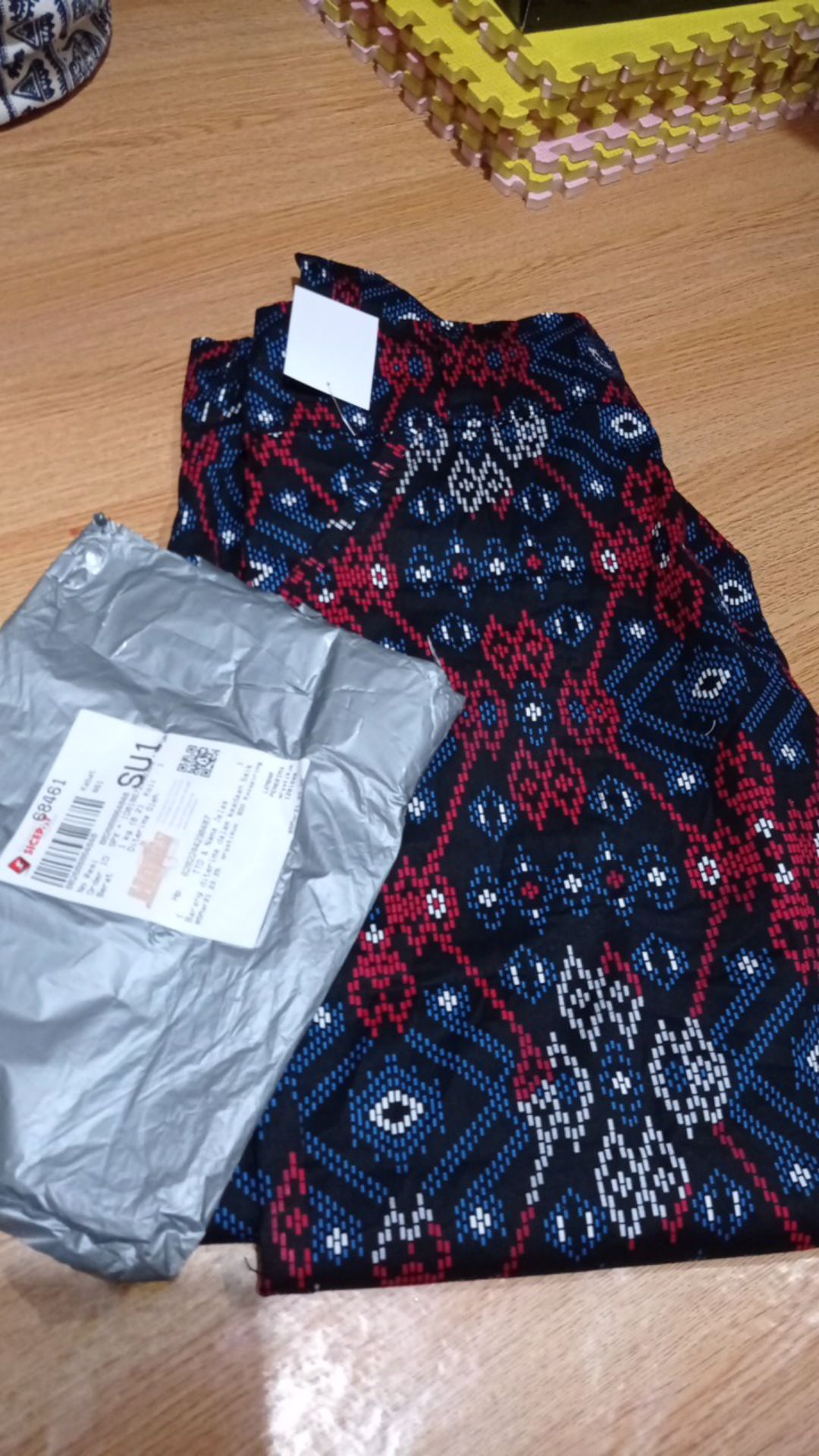 Celana Baggypants Bigsize Jumbo Panjang Wanita Amira Bahan Katun Streach Motif Terbaru