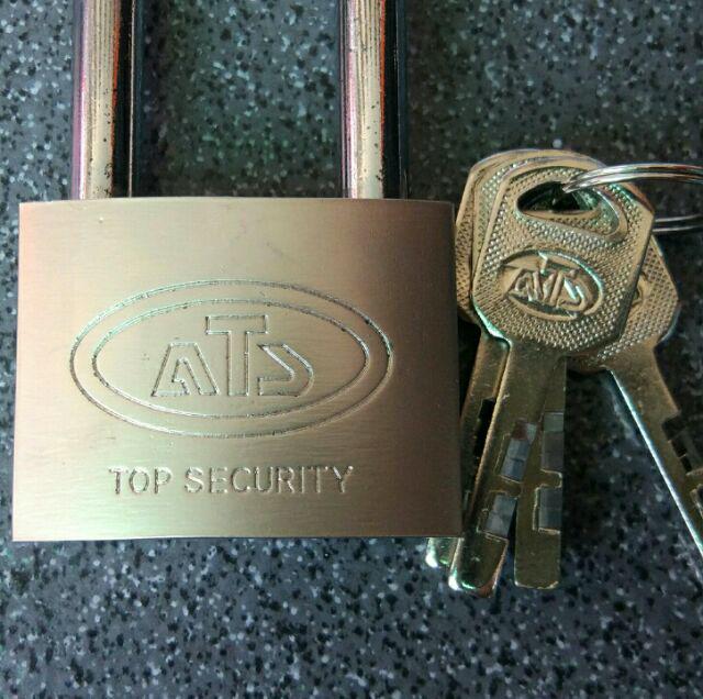 Kunci Gembok Ats 50 Mm Leher Panjang. Kuat Dan Tahan Lama.gembok Pagar