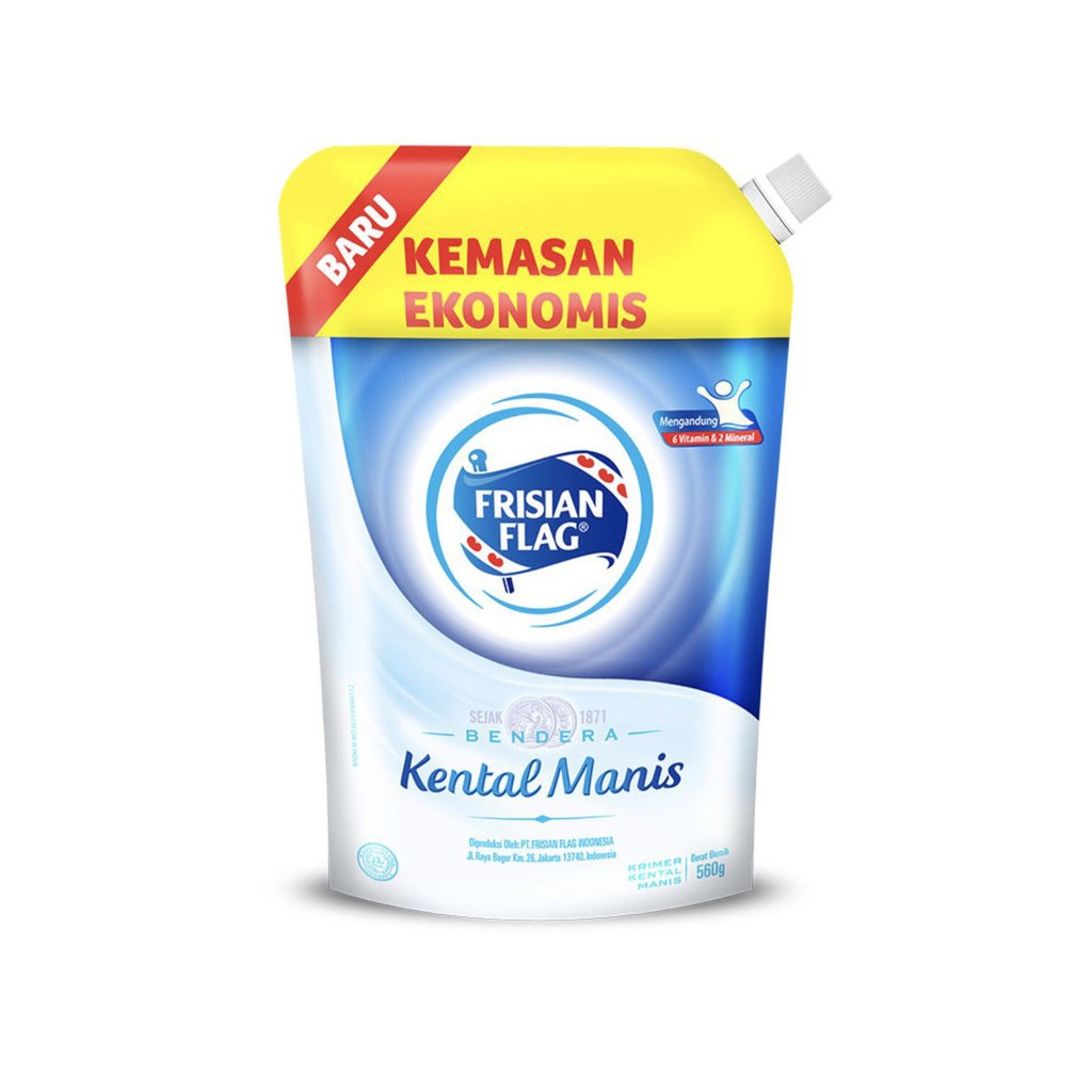 

Barumart Susu Kental Manis Bendera Pouch 560gr