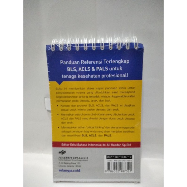 (ORIGINAL) BUKU SERI PANDUAN KLINIS BLS,ACLS,DAN PALS TERBARU