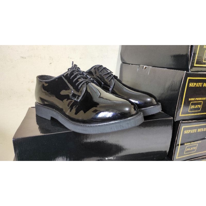Sepatu PDH Jatah Polri -  sepatu PDH Security