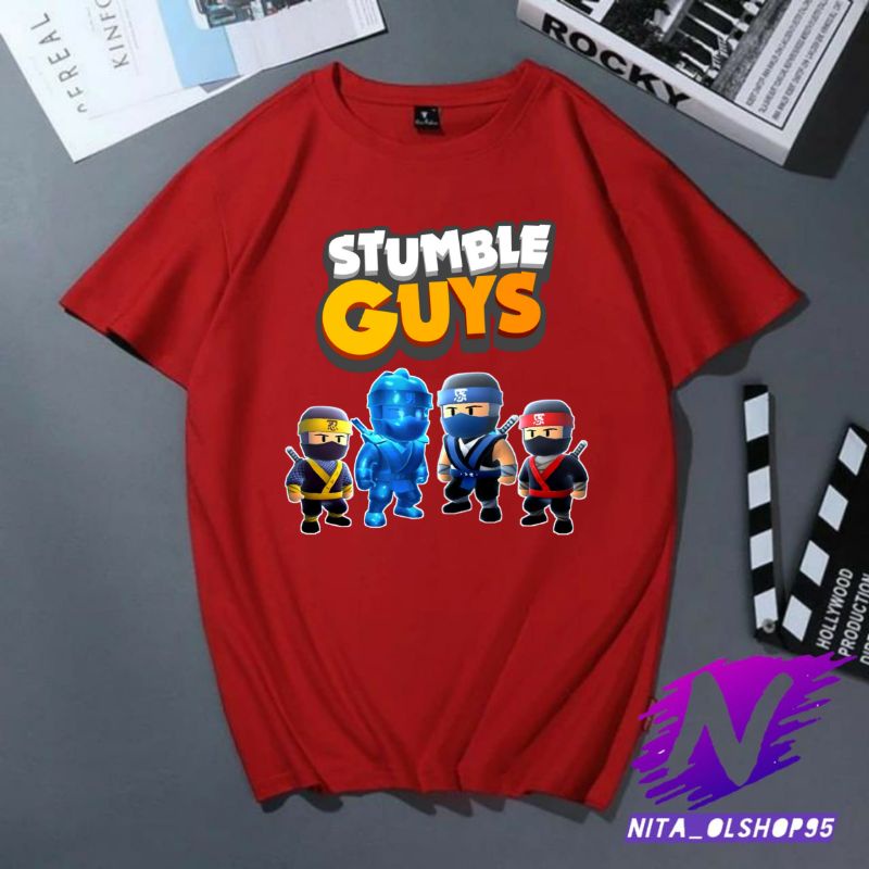 BAJU STUMBLE GUYS KAOS ANAK STUMBLE GUYS NINJA