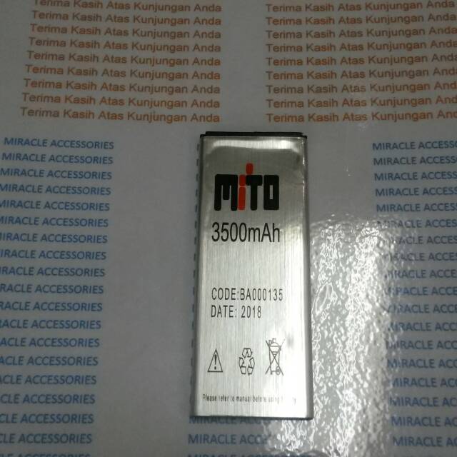 Baterai Mito A17▪BA-00135▪Double Power▪batrai