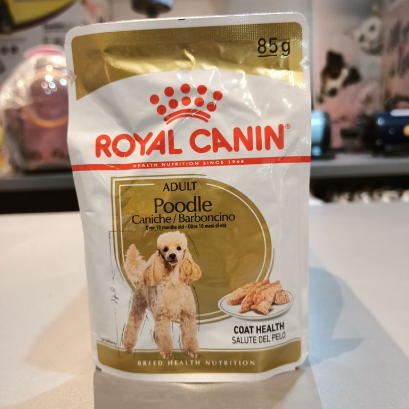 Royal Canin Adult Poodle 85gr / RC Wetfood Makanan Anjing Daging Basah Pouch