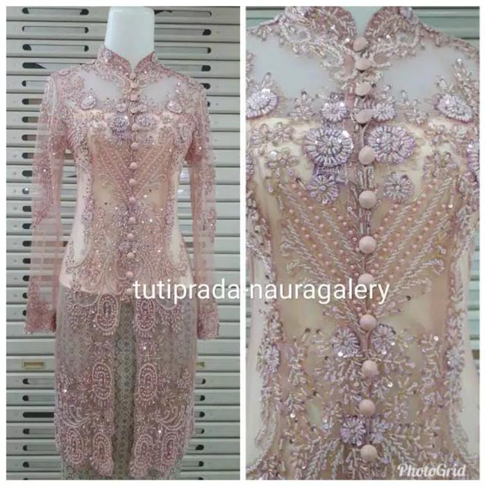 Yoza | Atasan Kebaya Nude + Longtorso