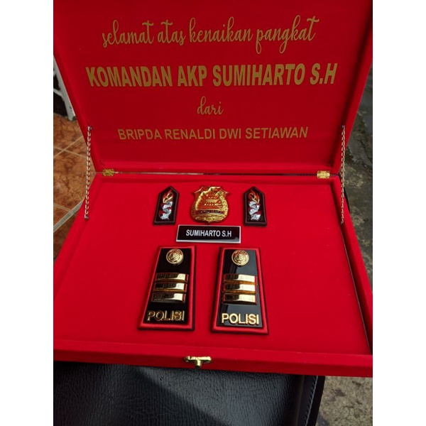 pangkat polisi box pdh akp box