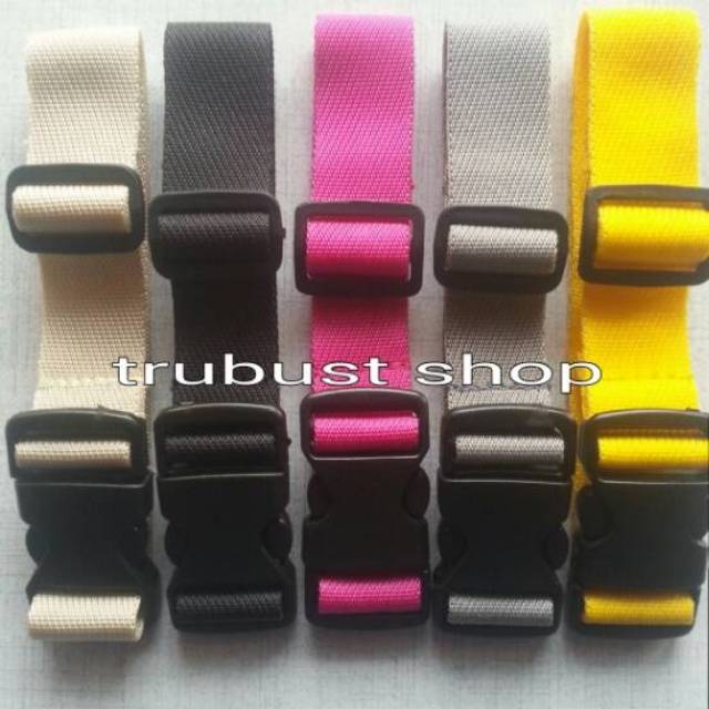 Strap koper belt stroller short luggage tali pengikat tas ke koper