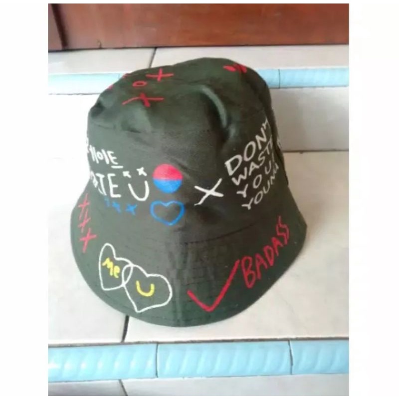 Topi Bayi/Topi Anak/Topi Apolo Bayi. Usia 0 - 2 Tahun-K-POP [ARMY]