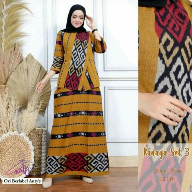 Tenun Troso Ori Dress Natasha by Srikandi