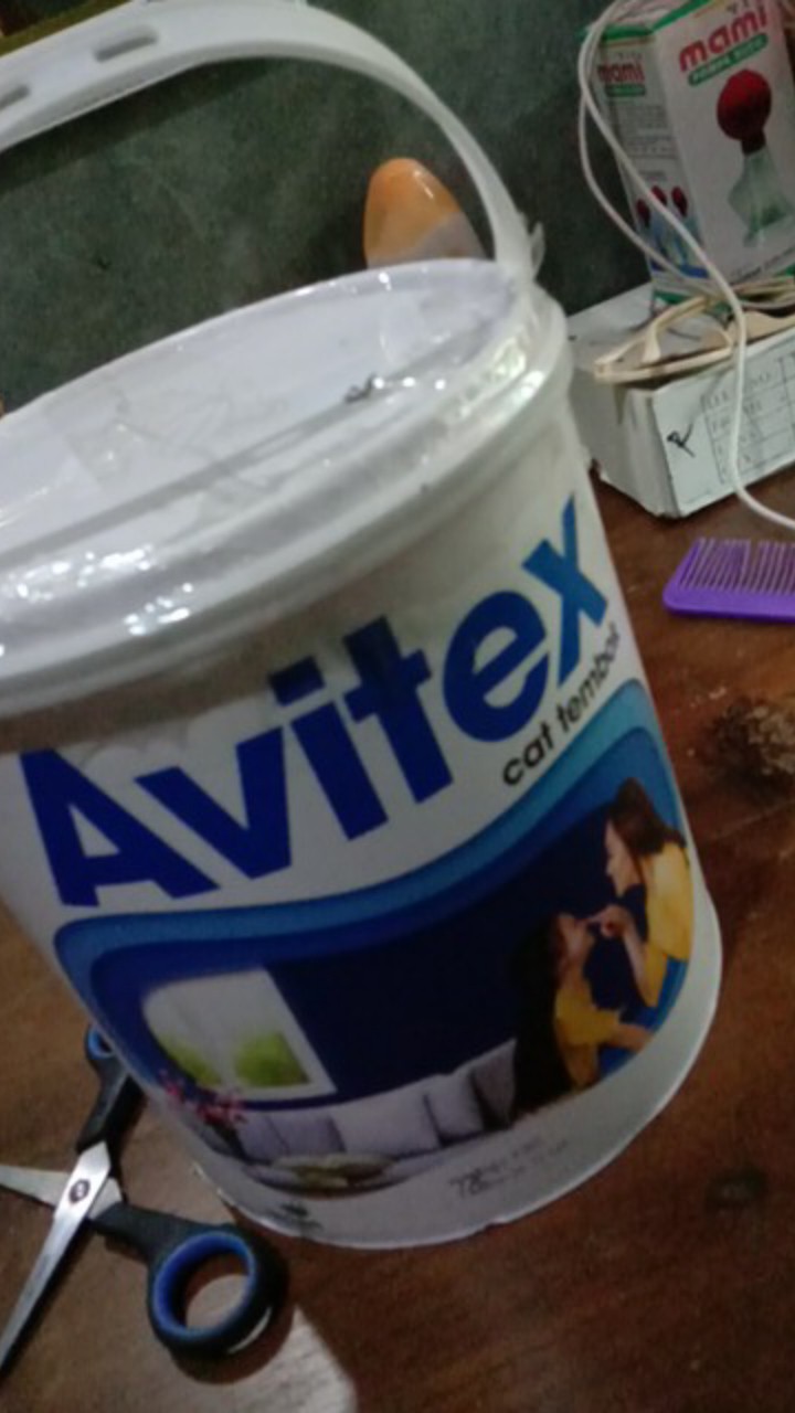 Cat Tembok (merah, Pink) Plafon Gypsum Avitex Interior 5kg Avian Brands