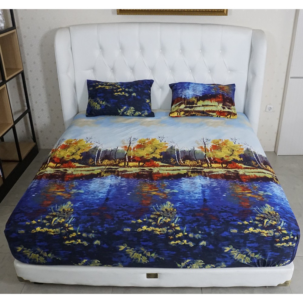 Idola Style Lavender Sprei Katun Jepang KJ-5337