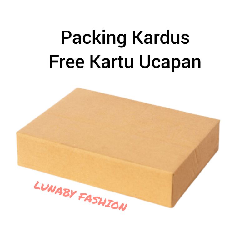 

Tambahan Packing Kardus Free Kartu Ucapan