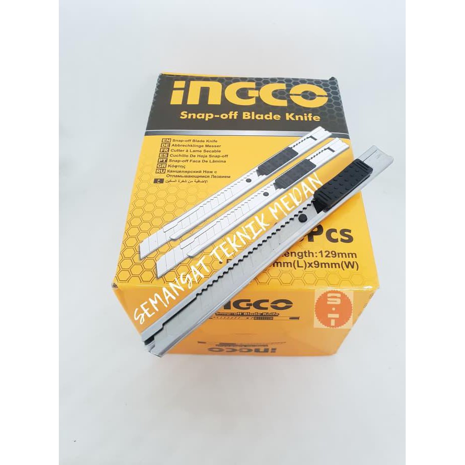 

Terbaru Pisau Cutter Slim Ingco Smtt1 Ayo Order