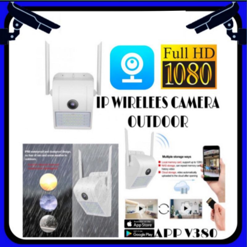 NEW IP CAM WALL LAMP SECURITY WATERPROOF CAMERA WITH NIGHT VISION 2MP