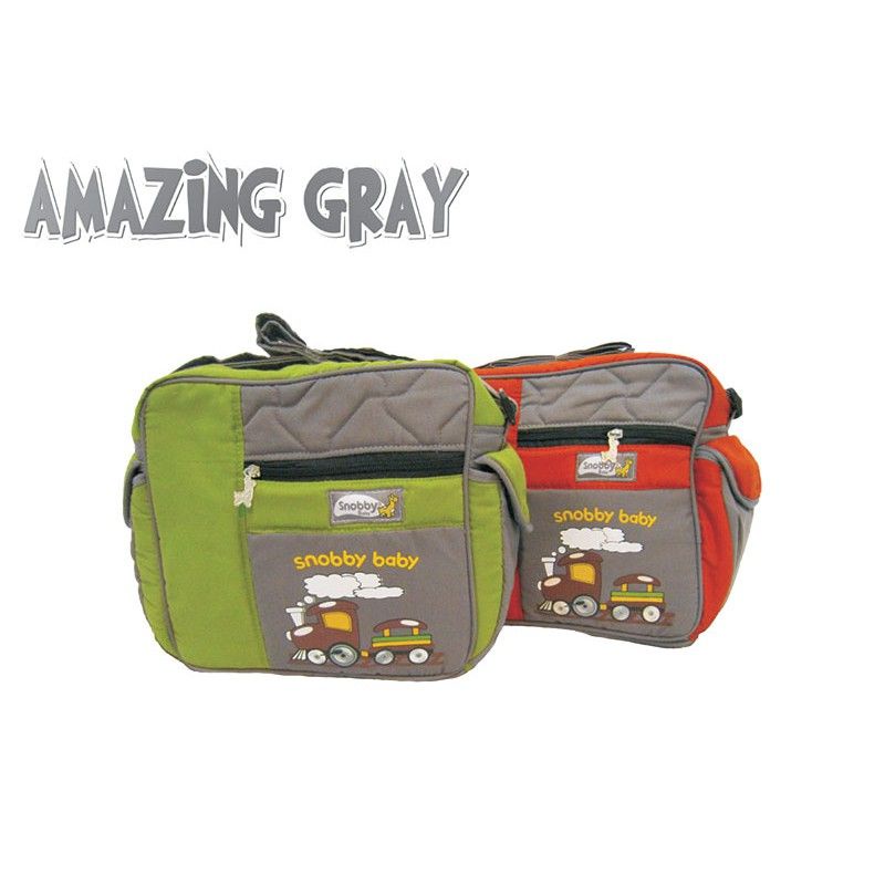 Snobby TPT 7901 Tas Bayi Medium Sedang Amazing Gray