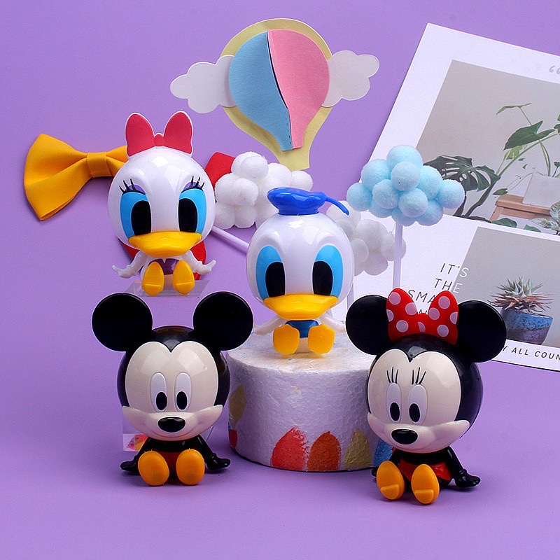 Jual Topper mickey mouse / minnie mouse mini mouse / donald desy hiasan