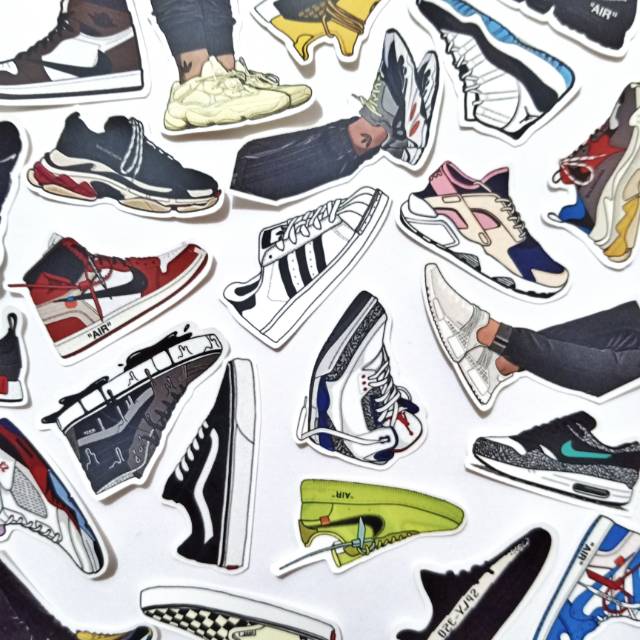 

25pcs Sticker Tumblr Sneaker Sticker Laptop HP