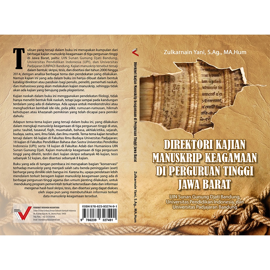 Jual Direktori Kajian Manuskrip Keagamaan Di Perguruan Tinggi Jawa ...