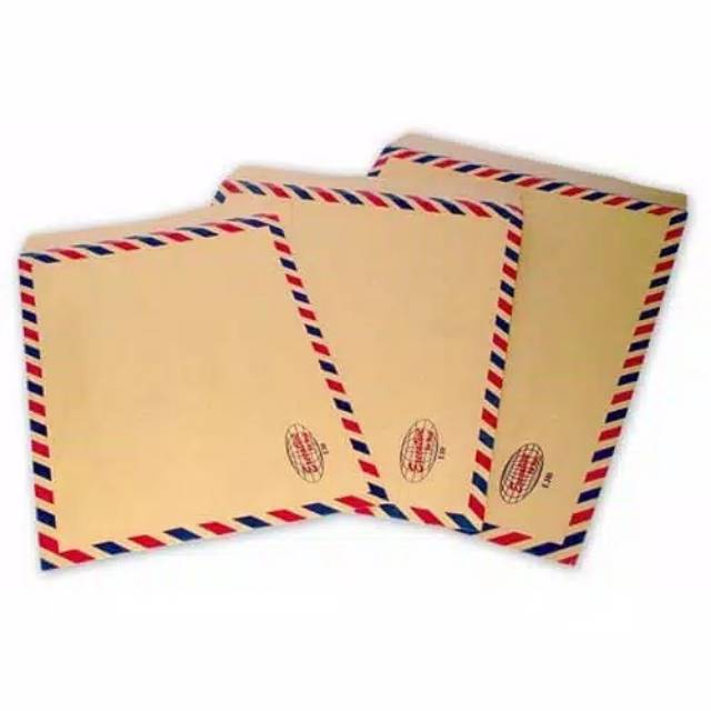 

AMPLOP COKLAT EXECUTIVE AIR MAIL TALI 310 isi 10 pcs