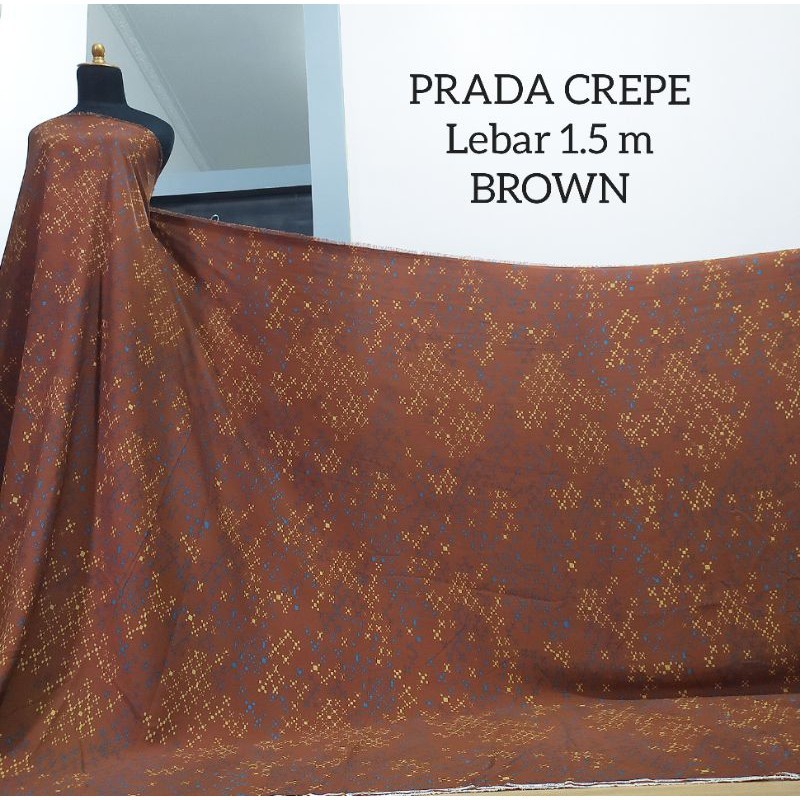 Bahan kain PRADA CREPE Kualitas Premium