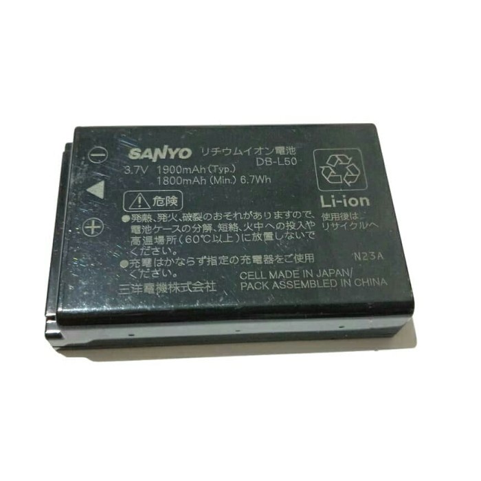 Аккумулятор sanyo db l50