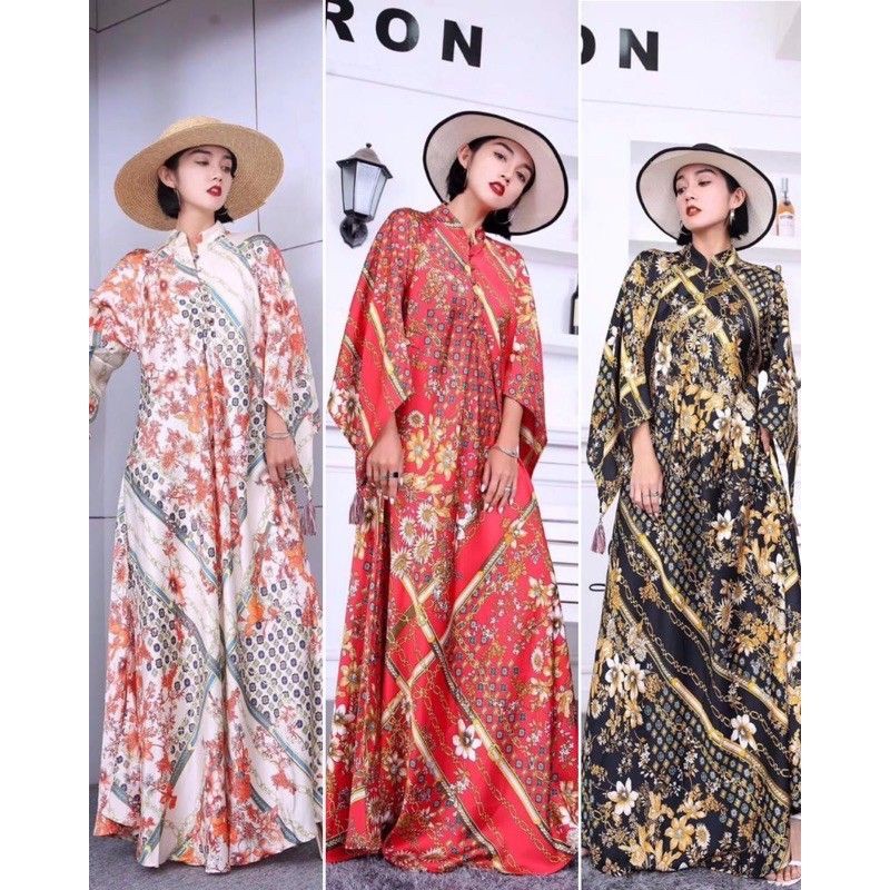 gamis luna silk sutra