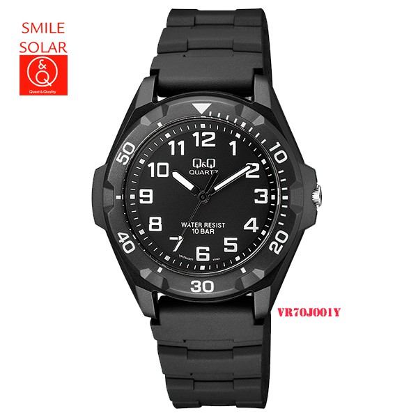 SALE Jam Tangan Pria Casual Sporty Rubber Analog Original Q&amp;Q QNQ QQ VR70 VR70J Series