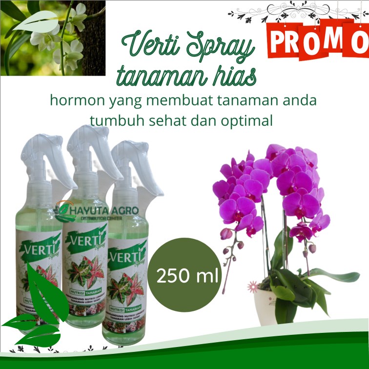 (3 BOTOL) Pupuk Cair Daun Super Spray Siap Pakai 250ml, pupuk tanaman hias bunga dan daun SIAP PAKAI