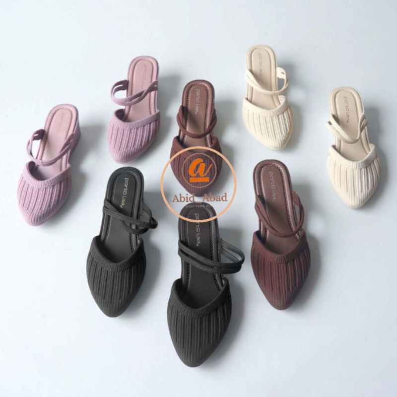 Sendal Wanita Terbaru 2021 / Sandal Wanita Terbaru 2021 Wedges Jelly Selop Porto Lady BAT / Sandal S