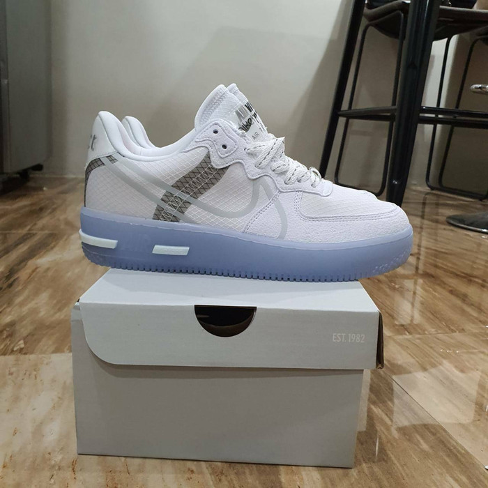 white reflective air force