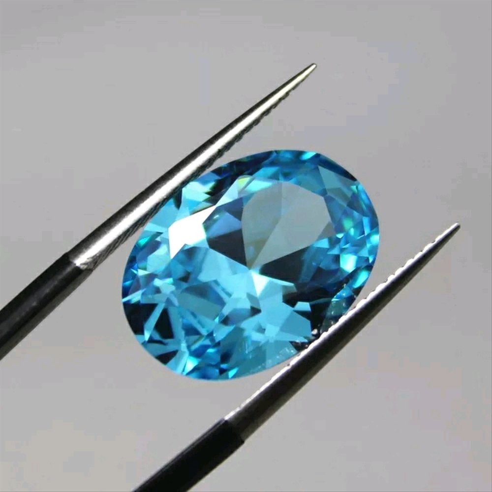 BATU PERMATA BLUE TOPAZ SKY CUTTING BIG SIZE