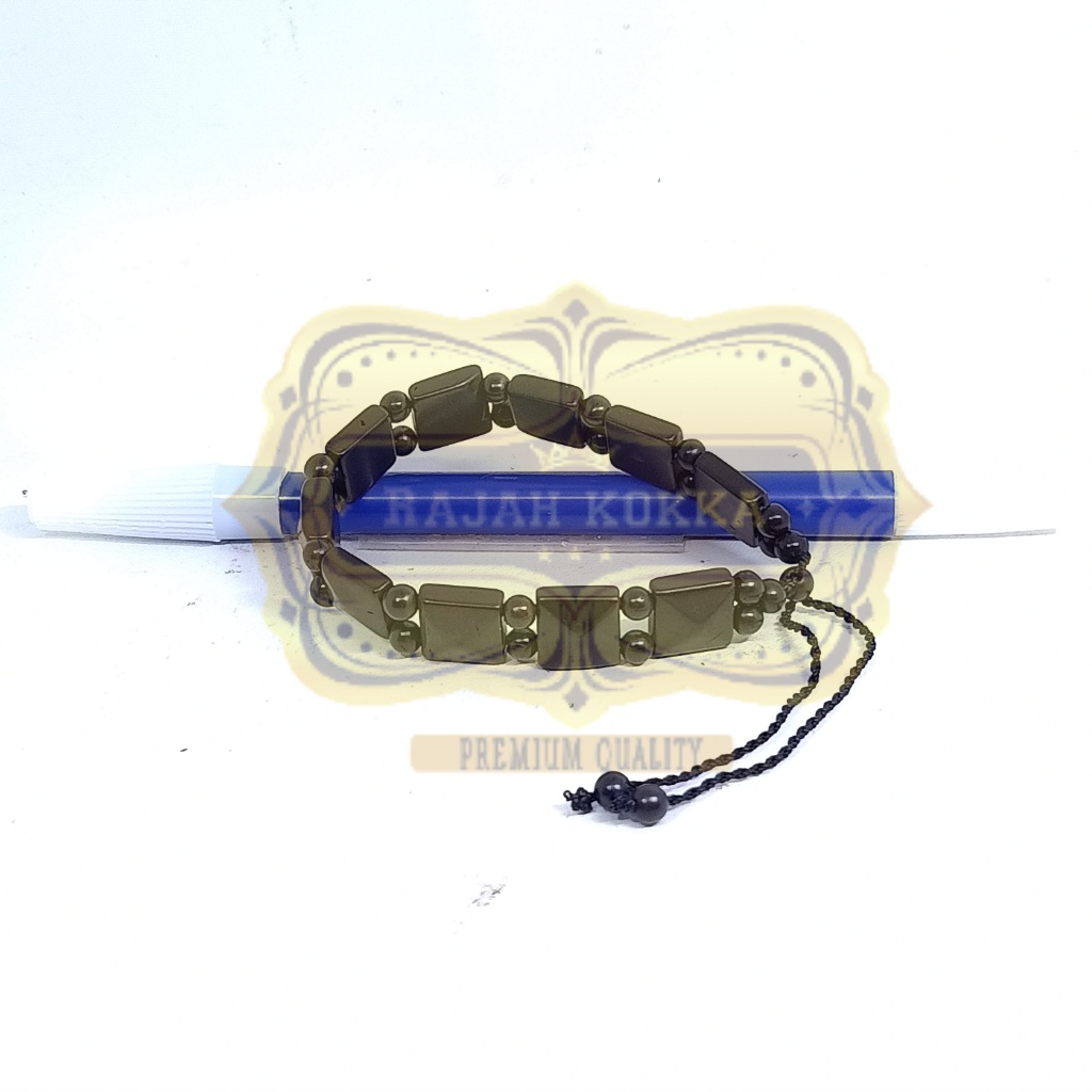 GELANG koka ASLI PIRAMID HITAM kaukah koka kokkah kauka kaokah kokah