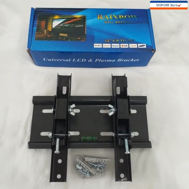 Breket TV LED RAINBOW  untuk Ukuran TV 14inc - 32 inc Kuat dan Kokoh