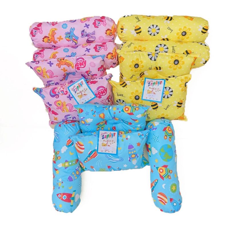 Set Bantal Bayi Peyang dan Guling / Bantal Bayi Peang 1 bantal 2 guling