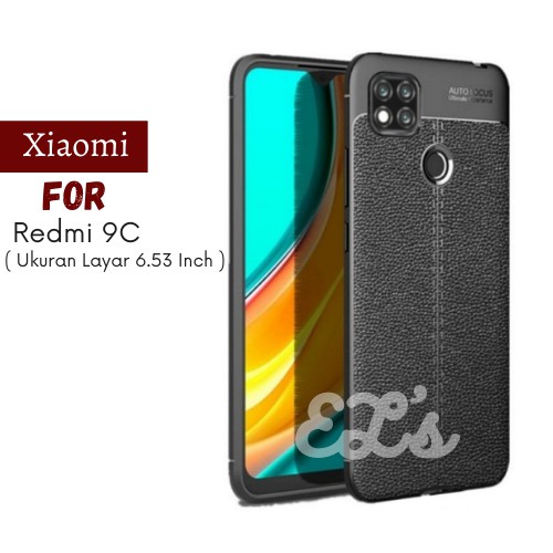 Case XIAOMI Redmi 9C Ultra Slim Premium Leather Soft Case