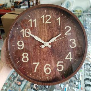  Jam  Dinding  Wood Minimalis  Klasik Classic Kayu  Kuno 