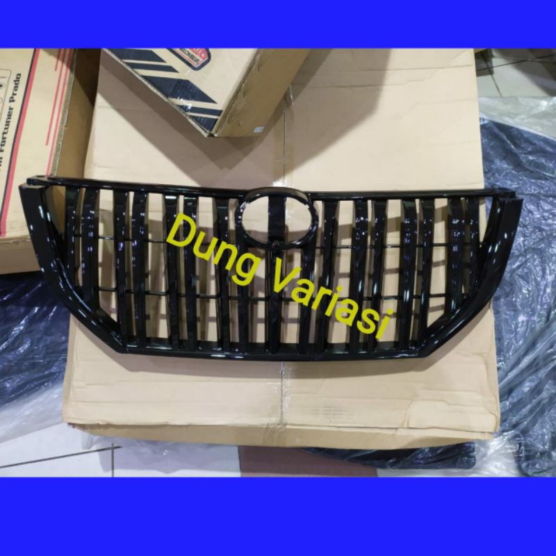 grill depan grand Innova 2014-2015 model ganti chrome dan hitam glossy