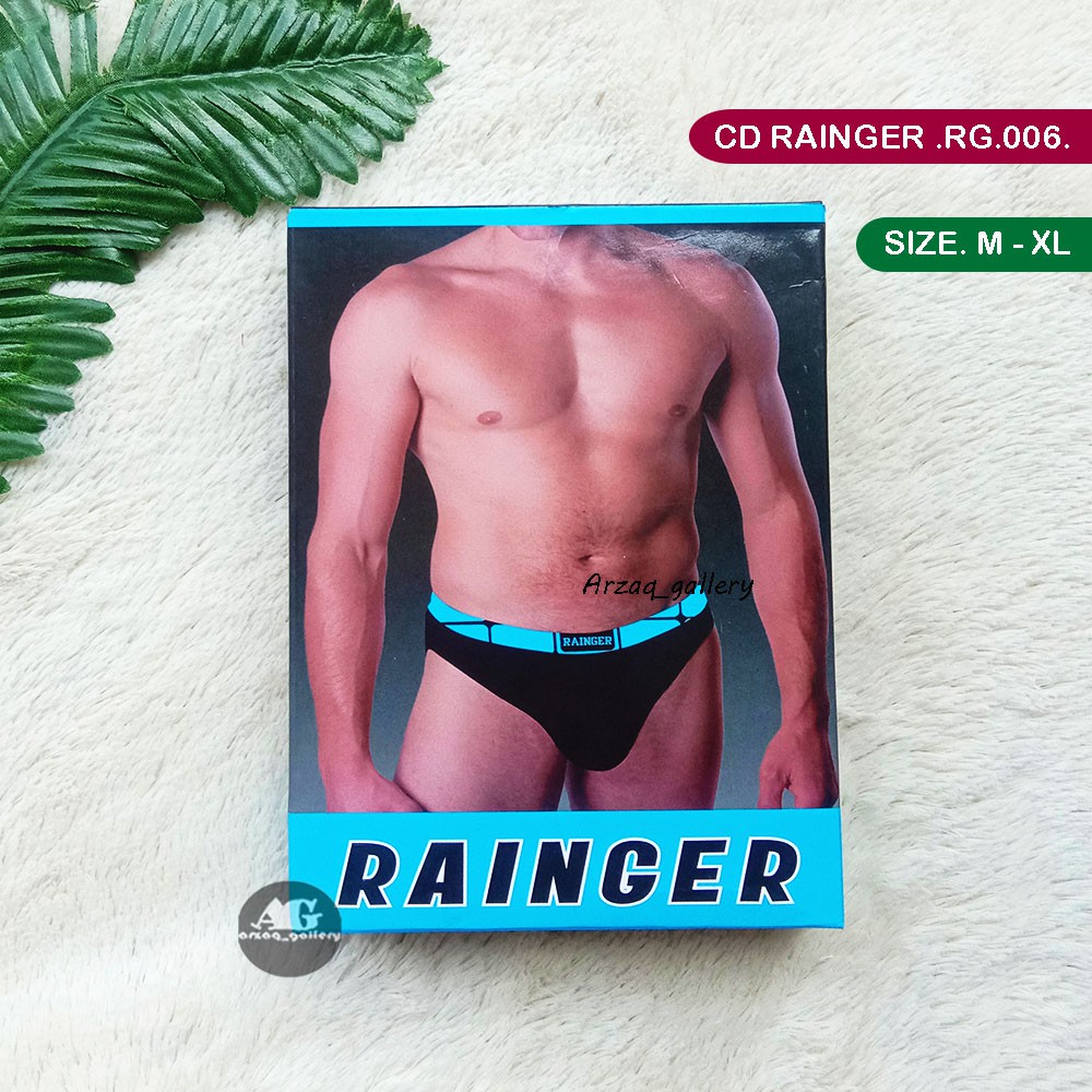 [ isi 3 pcs ] Cd Rainger 006 | Celana Dalam Pria | Cd Karet Boxer TOKO KL