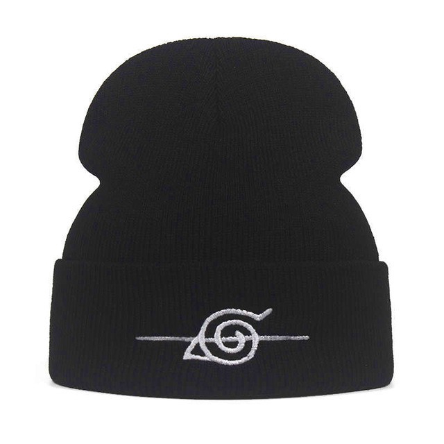 Beanies Naruto Innocent Cap Hat Embroidery cap for Men and cap for Women Knit Cap Winter Warm Unisex Ski Hood Cap