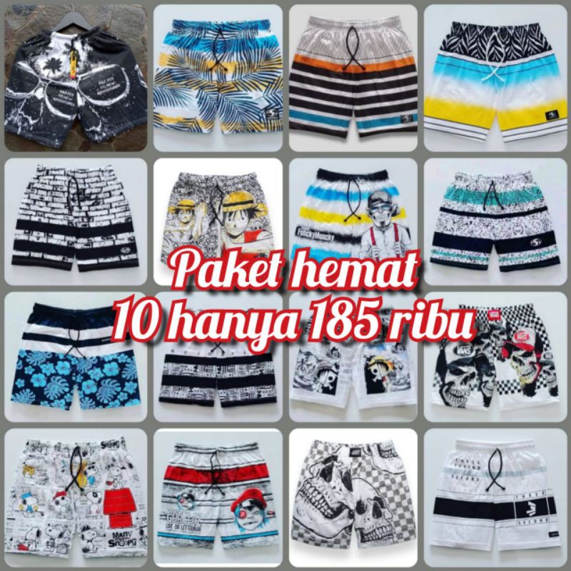 CELANA BOXER COWOK BOKSER PRIA CELANA PENDEK PRIA GROSIR BOXER CELANA BOXER CELANA PENDEK PANTAI MS