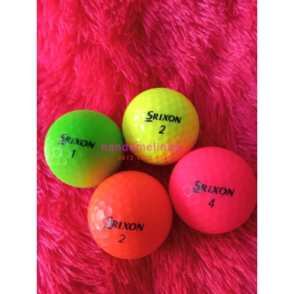 Bola Golf Srixon Warna Second